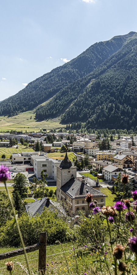 Zernez in the Engadin.