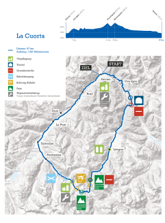 Übersichtskarte Verpflegung La Cuorta.