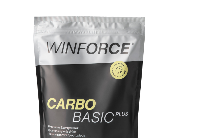 WINFORCE Carbo Basic Plus WINFORCE Carbo Basic Plus: Verpflegung während des Engadin Radmarathons